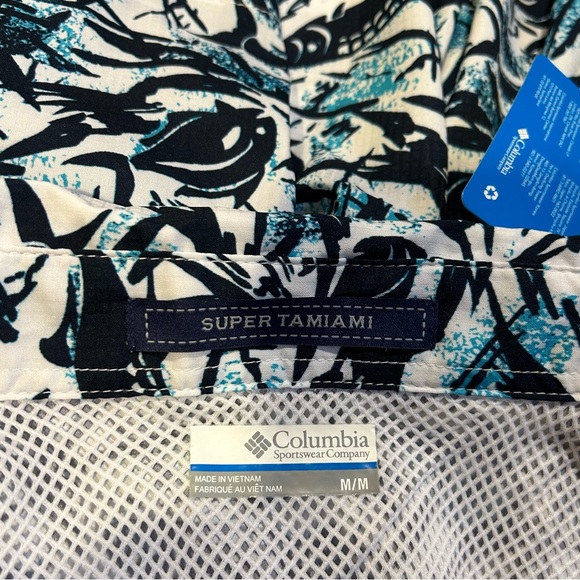 Columbia PFG Omni-Shade UPF 40 Fish Print Shirt - Picture 10 of 14